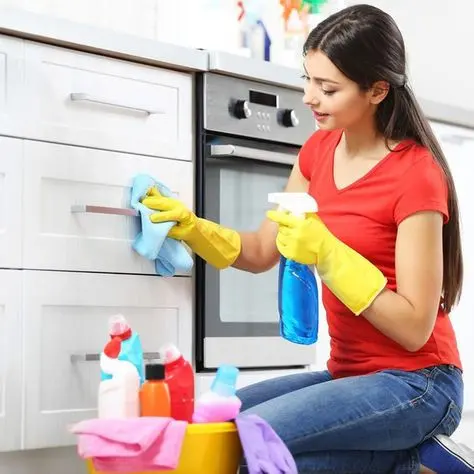 kitchen cleaning