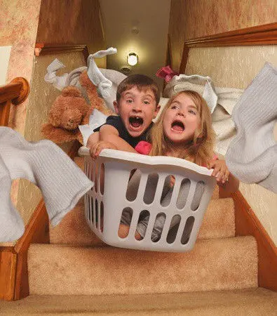 Children on holiday