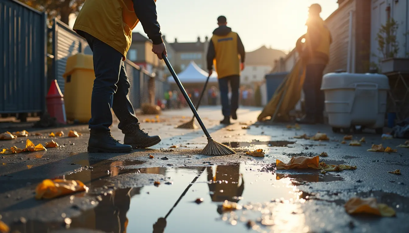 Essential Tips for Efficient Post-Event Cleaning for Organisers