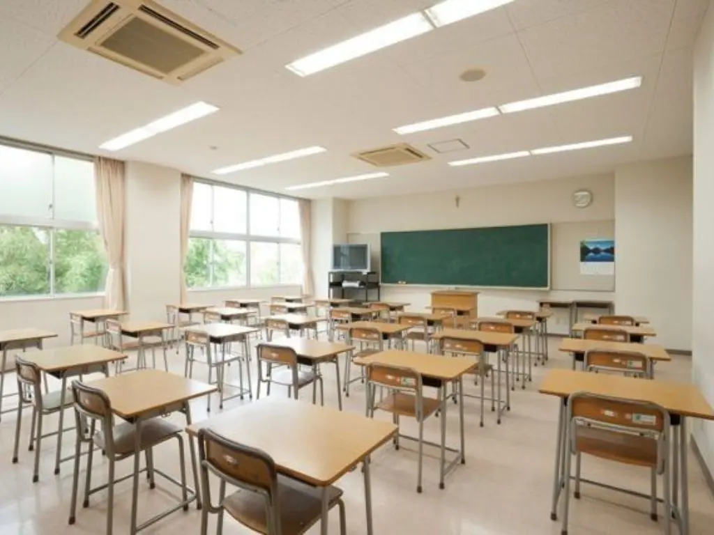 clean classroom in Ireland