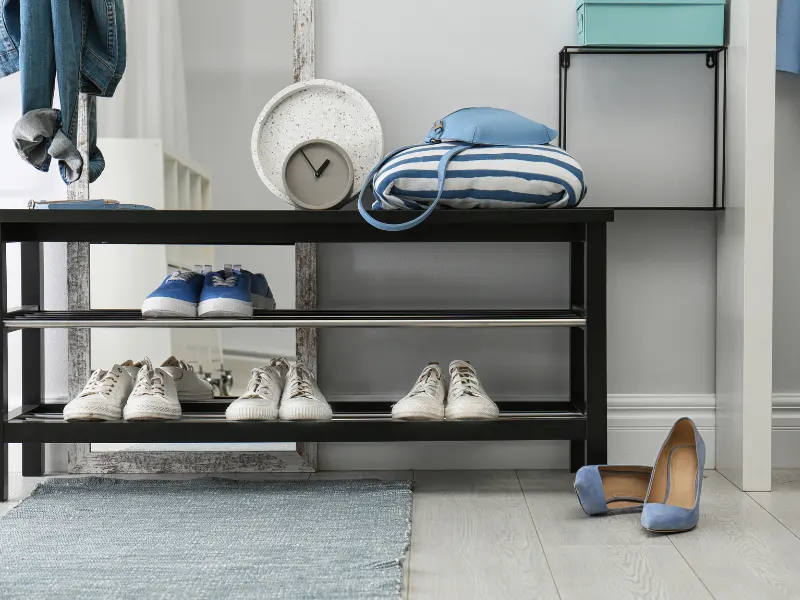 Organized hallway